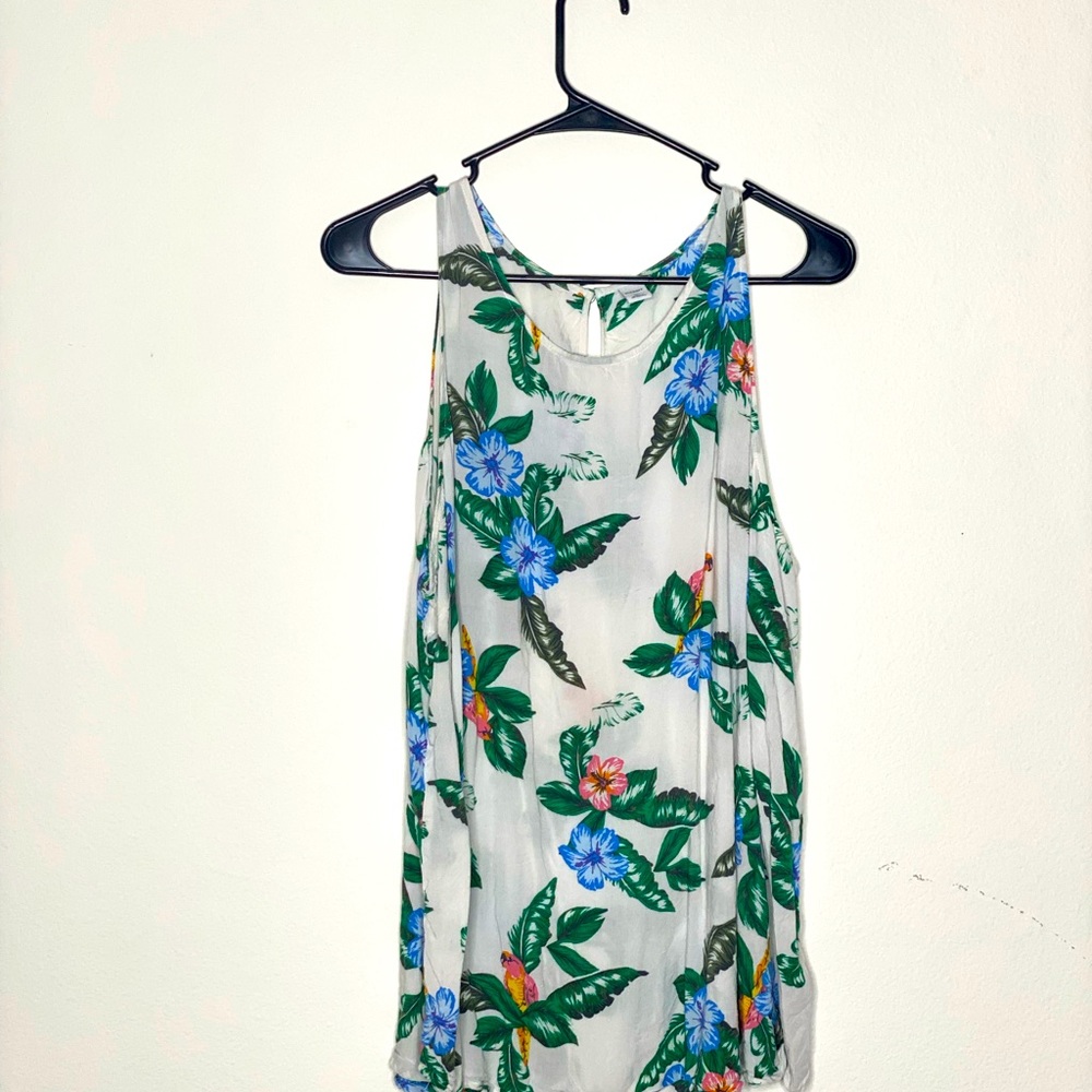 Old Navy floral top plus size